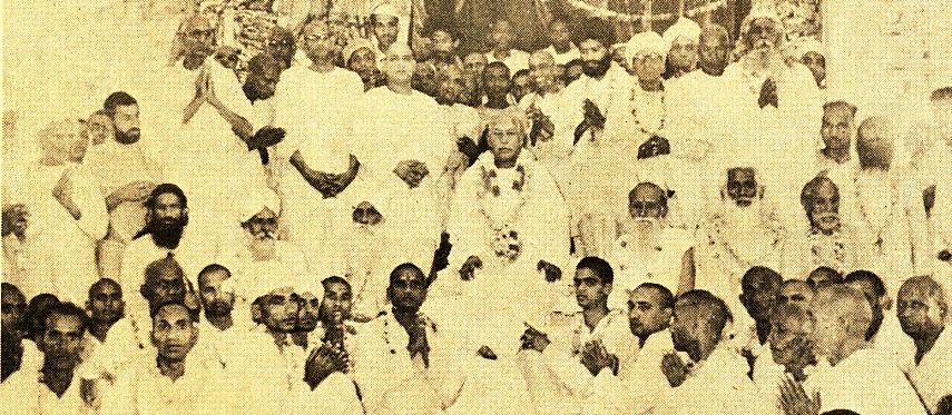 Hans Rawat with Indian Mahatmas