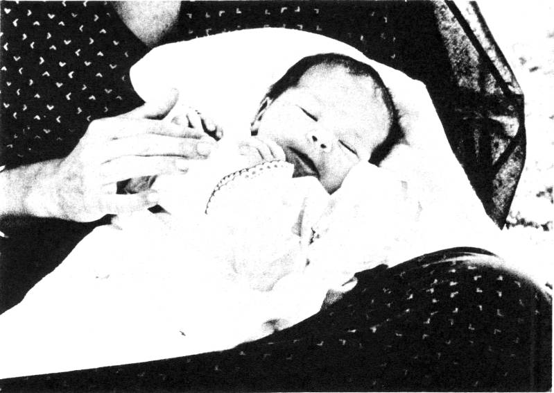 Claudia Rawat With New Baby Navi Rawat 1977