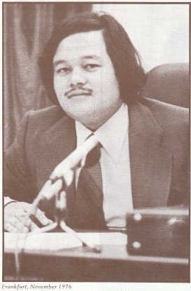 Prem Rawat aka Maharaji in Frankfurt, Germany, November 1976
