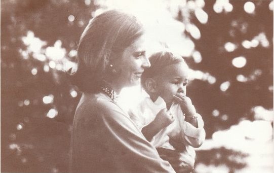 Durga Ji, Prem Rawat's wife Marolyn nee Johnson with child