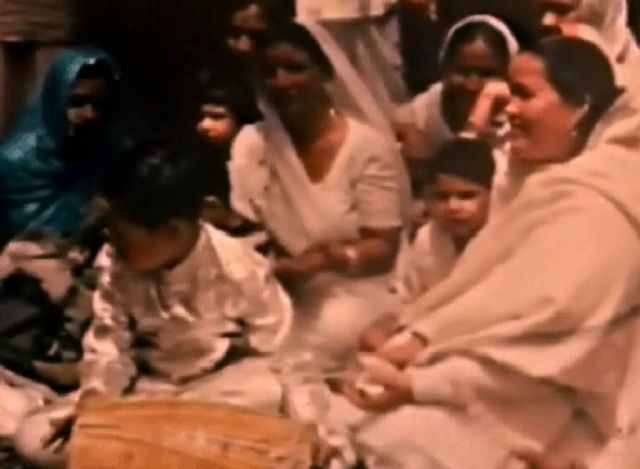 Prem Rawat's Mother Mata Ji in film Satguru Has Come