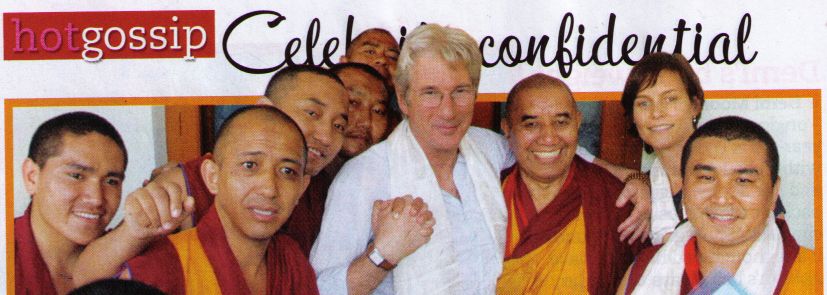 Richard Gere and monks