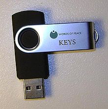 The Keys on 2 Gig Memory Stick