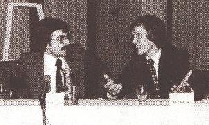 Michael Dettmers (on left) with Bob Mishler in Australia 1975