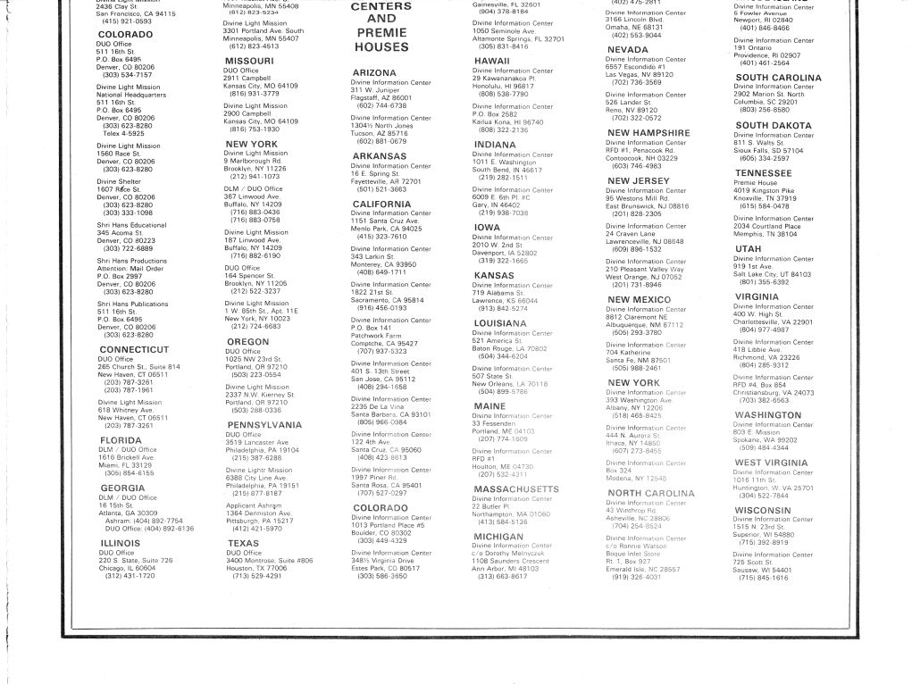 Prem Rawat: Divine Times magazine