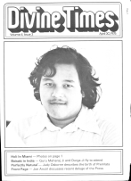 Divine Times Magazine About Prem Rawat (Maharaji)