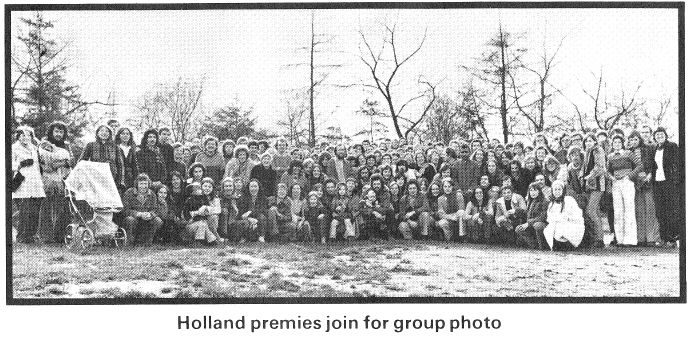 Holland premies join for group photo