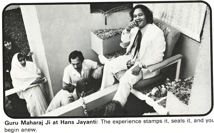 Premies Kissing Rawat's Feet In November 1975