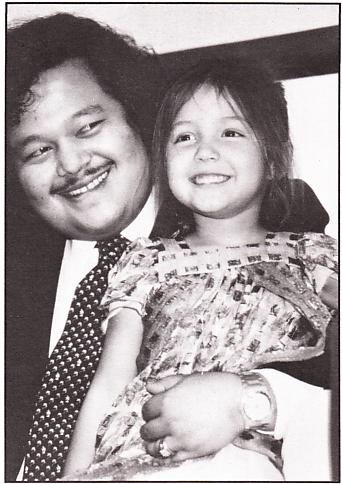 Prem Rawat (Maharaji) With Daughter 1979