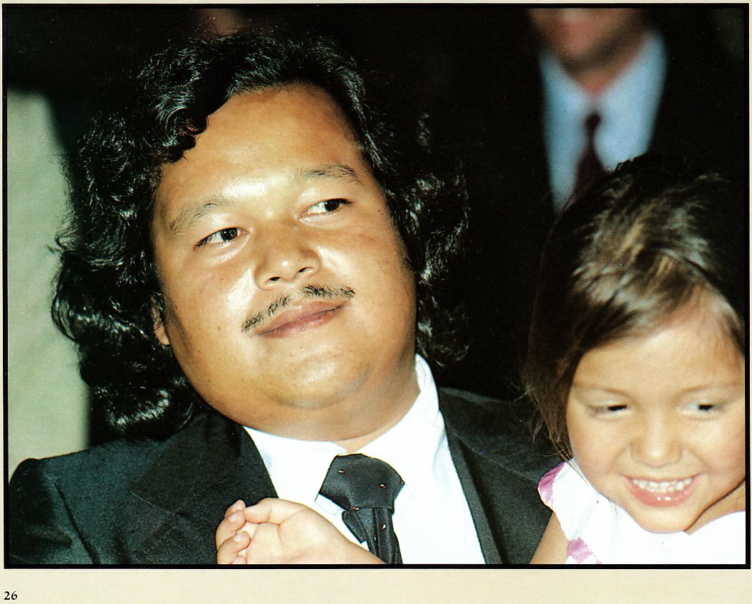 Prem Rawat (Maharaji) with child 1978