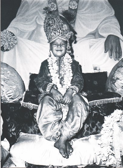 The Young Prem Rawat (Mahraji) After Being Declared the Satguru, 1966