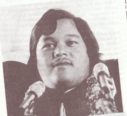 Prem Rawat aka Maharaji in Denver in 1974