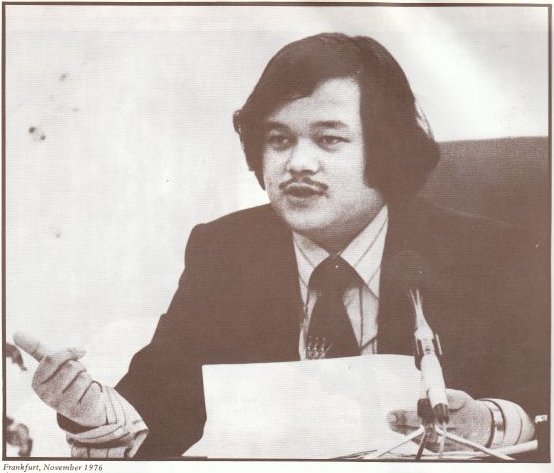 Prem Rawat aka Maharaji in Frankfurt, Germany, November 1976