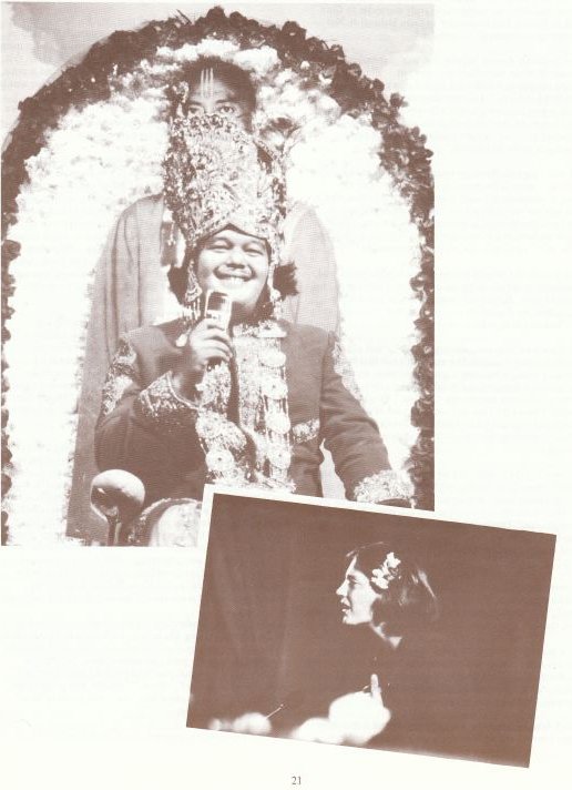 Prem Rawat aka Maharaji and his wife Marolyn aka the Goddess Durga Ji