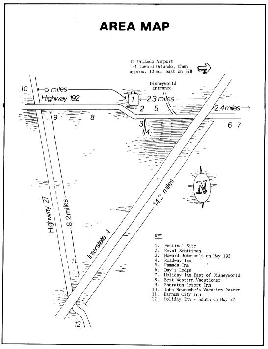 Hans Jayanti '78 Map