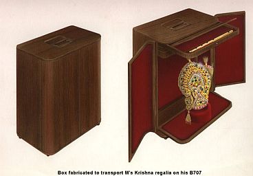 Carrying Case For Krishna Crown of Maharaji (Prem Rawat)