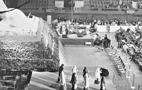 At Wembley Festival late 1970s