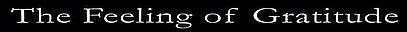 Maharaji: The Feeling of Gratitude Maharaji: The Feeling of Gratitude