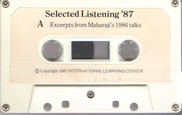 Prem Rawat - Selected Listening '87