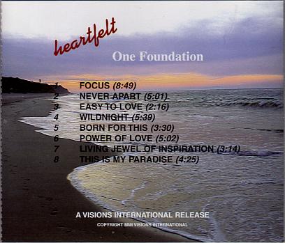 Visions International Heartfelt CD