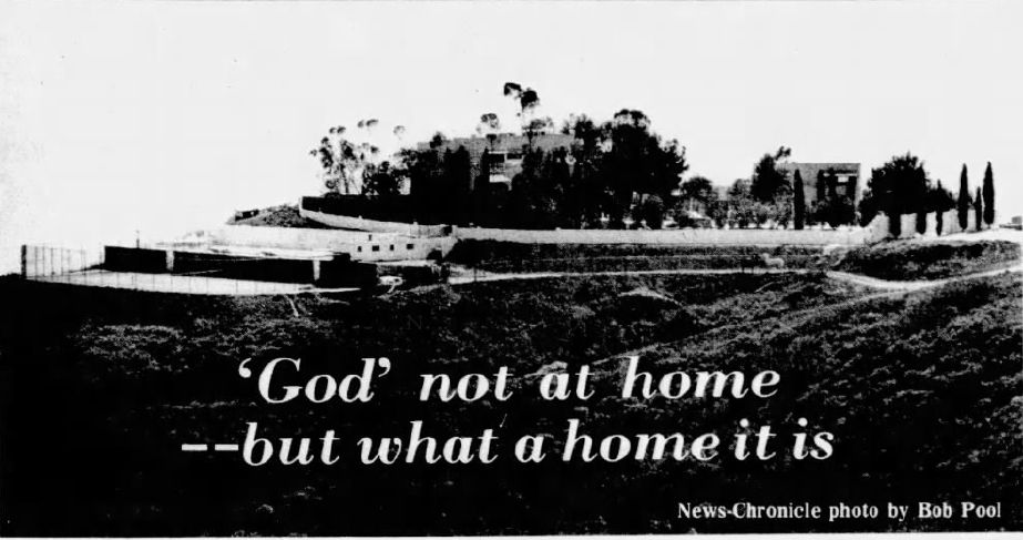 God not at home - But what a home it is God not at home - But what a home it is