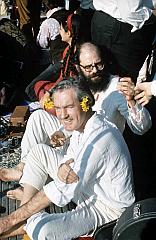 Timothy Leary and Alan Ginsberg