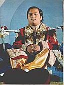 Maharaji Teaching About the Divine Nectar or 4th Meditation Technique