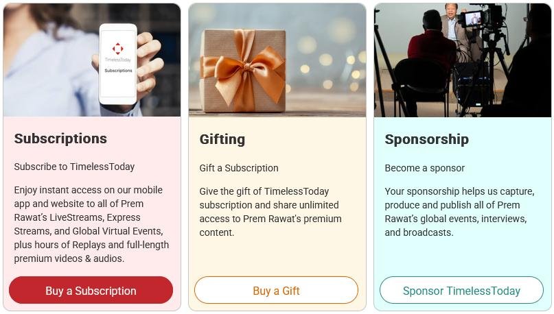 TimelessToday app