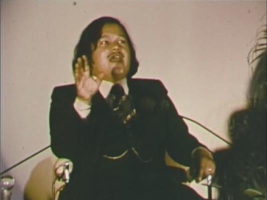 Prem Rawat (Maharaji) Giving Satsang (Making A Speech) Atlantic City 1976