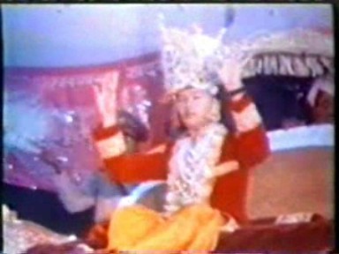 The Young Satguru Maharaji (Prem Rawat) Dressed as Krishna Blesses the Crowd