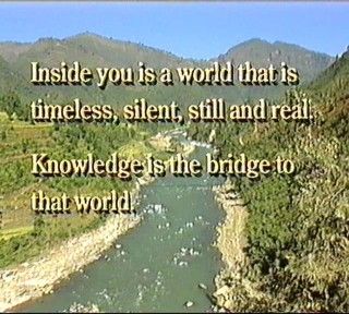 Knowledge is the bridge to that world.