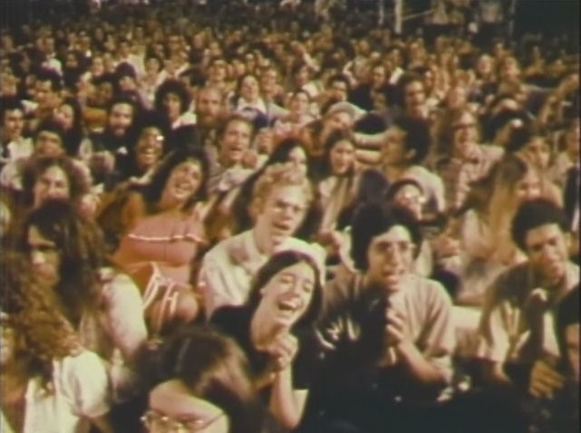 Audience of 8,000 At Louis Armstrong Stadium in New York, July 28, 1973