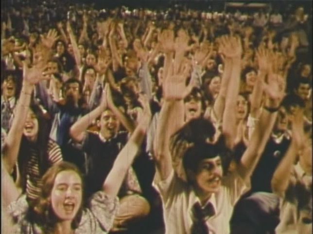 Audience of 8,000 At Louis Armstrong Stadium in New York, July 28, 1973